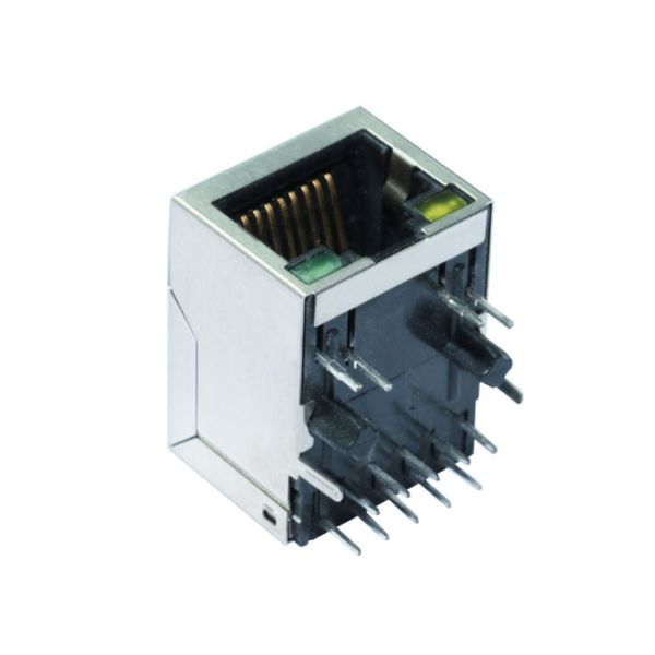 ARJM11B3-811-AD-CW2 Gigabit RJ45 Modular Jack With 5G Base-T Magnetic
