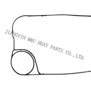 High Temp Resistant Heat Exchanger Gaskets GX205 Stainless Steel 316L