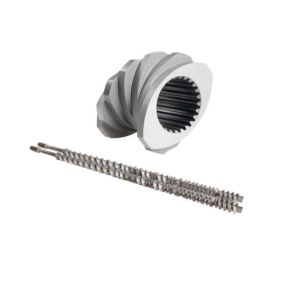 Buy cheap 38crmoaia Material Nitrided And Bimetallic Parallel Twin Screw Barrel For PVC Sheet And Plate from wholesalers