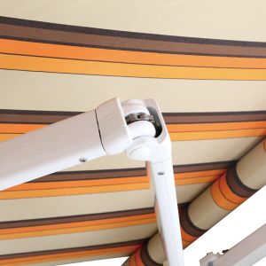 Buy cheap Window awnings outdoor balcony porch awning carport Sun Shade Aluminium Frame Canopy Retractable Awning A01 from wholesalers