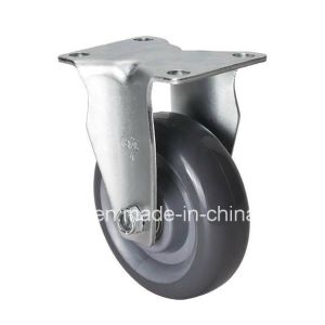 Buy cheap Customized Request Edl Medium 4" 150kg Rigid PU Caster 5004-76 with Ball Bearing Type from wholesalers