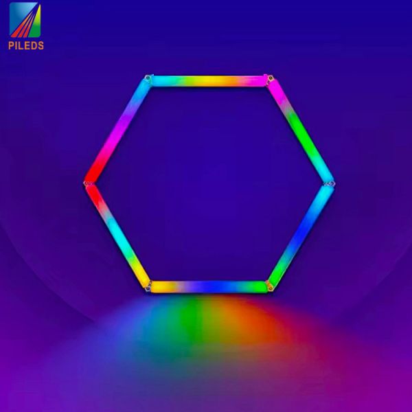 PILEDS LED Digital Pixel Tube RGB Pixel Bar/Stage Light With Honeycomb Shape For Ceiling Project Bar Club Hotel