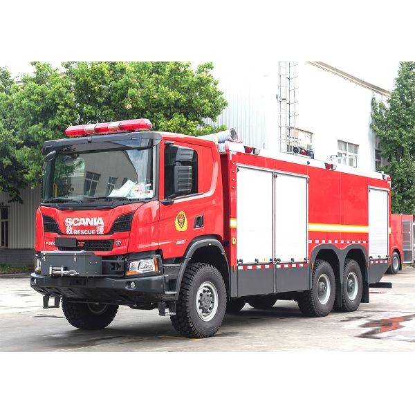 Quality Scania 8T Water Foam Fire Fighting Truck Good Quality Specialized Vehicle China Manufacturer for sale