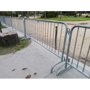 Buy cheap Interlocking Metal Crowd Barriers 1.1m Height from wholesalers