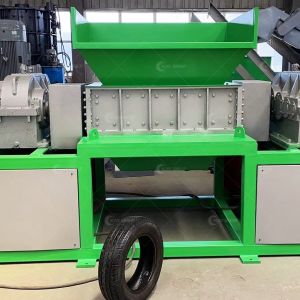 Multifunctional Waste Car Tires Shredding Double Shaft Shredder Machine Weight