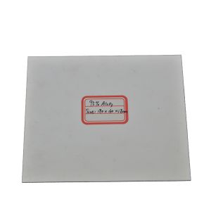 400 MPa Alumina Oxide Ceramic Plate For High Temperature With Thermal Expansion