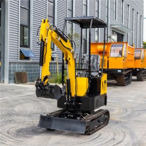 Buy cheap 1ton Mini Garden Hydraulic Crawler Excavator With Retractable Chassis Customized from wholesalers