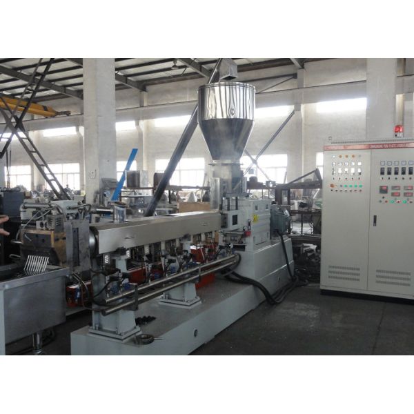 Waste plastic pellet making machine , PET granulation machine for bottle flake