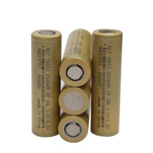 Rechargeable 2000mah Lithium Ion Cell , 3.6V 18650 Lithium Battery