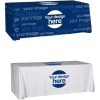 China Custom Table Runner With Business Logo, Image Or Text Personalized Table Runner For TradeShows, Events for sale