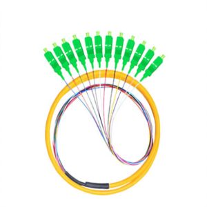 FTTH SC PC APC fan-out optical fiber bundle pigtail