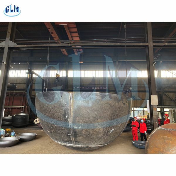 Buy cheap Carbon Steel Segmented Tank Heads 4800mm Diameter 20mm Thick from wholesalers