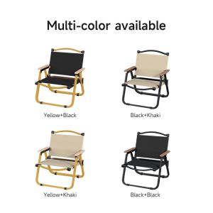 Buy cheap Long Lasting Metal Portable Camping Chair Folding Black Comfortable from wholesalers
