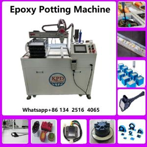 Buy cheap Ab Glue Dispenser Epoxy Application Machine 2 Components Metering Mixing Dispensing System for wheel sensor from wholesalers