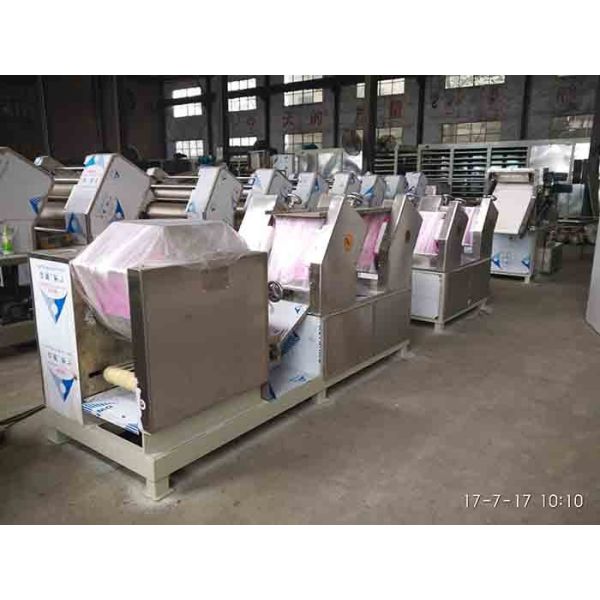 Quality Reliable Instant Noodle Making Machine , Advanced Semi Automatic Noodle Machine for sale