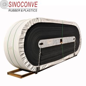 Buy cheap 500-2500mm Belt Width Polyester Fabric Rubber Conveyor Belt with 1.45mm/ply Thickness from wholesalers
