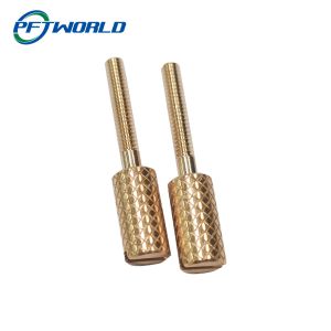Small CNC Precision Machining Parts Brass Copper CNC Turned Service