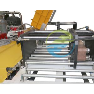 Leak Detection 2 Stations Plate Heat Exchanger Helium Leak Detection System for