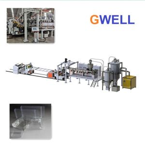 Buy cheap PS Five Layer Sheet Extrusion Line EVOH High Barrier Sheet Machine Yogurt Cup Making from wholesalers