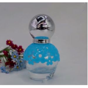 Buy cheap Fancy Color Refillable Glass Perfume Bottle , Plastic Cap Refill Empty Perfume Bottle from wholesalers