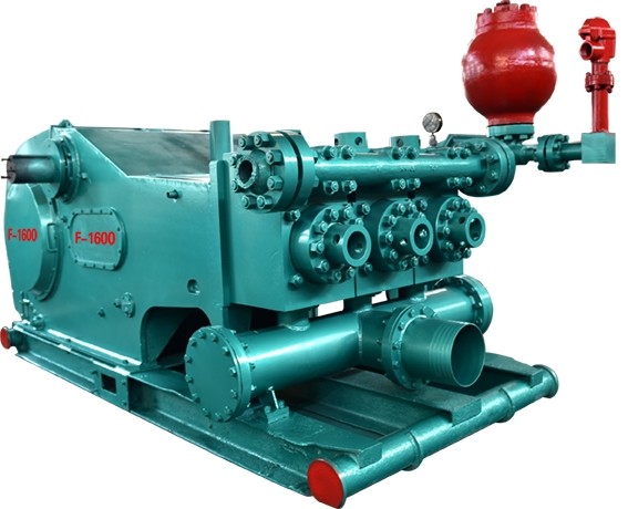 Quality 1600hp Mud Pump Well Drilling Triplex Pump Oil And Gas API-7 for sale