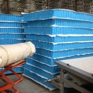 Buy cheap 2.0mm Mattress Pocket Spring Unit High Carbon Steel Wire from wholesalers