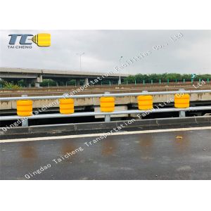 High Strength Highway Roller Barrier Impact Resistance Long Service Life