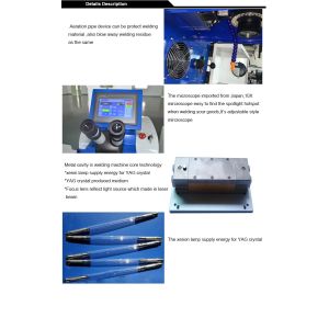 Buy cheap Corrosion Resistance Jewelry Laser Welding Machine Flexible With Red Cabinet from wholesalers