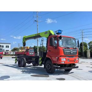 Buy cheap Light Small Truck 8-ton Telescopic Arm Folding Arm Vehicle Mounted Mobile Crane from wholesalers