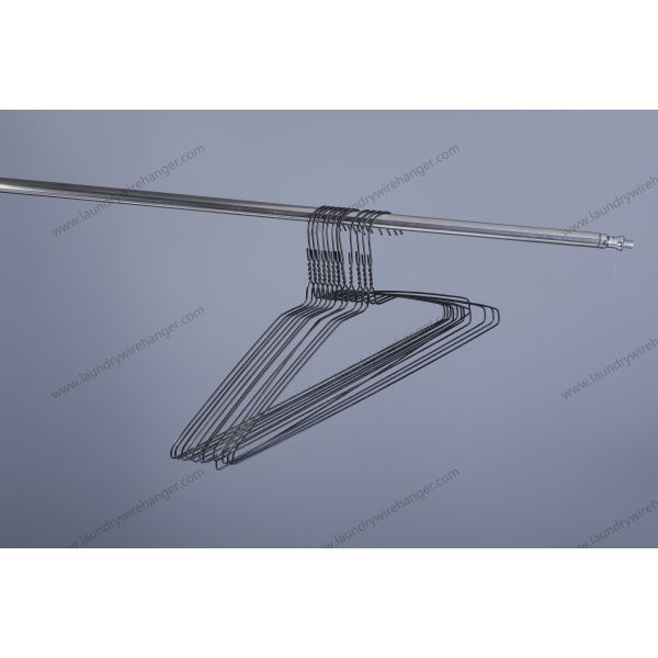 Quality Galvanized Wire Dry Cleaning Hanger in 16/18 Inches Width for Fast and Effective Results for sale