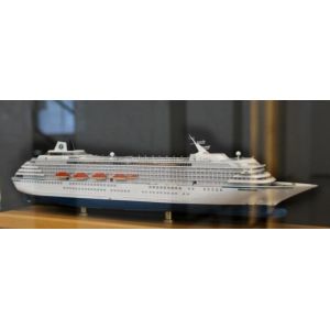 Exquisite Disney Cruise Model Crystal Serenity Cruise Ship Shaped , Offset Printing