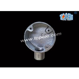 One Way Terminal Electrical Emt Fittings Conduit Circular Junction Box