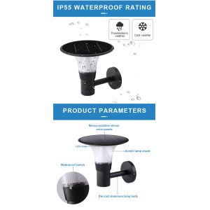 Buy cheap Smart RGB Solar Wall Light from wholesalers