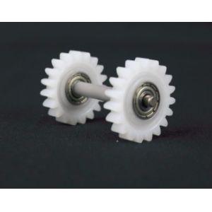 Buy cheap Durable Ring Frame Spare Parts 19 Teeth Two Gear With Steel Pin And Bearing Shaft For Suessen Compact from wholesalers