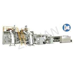 Buy cheap Customized Baby Diaper Making Machine Full Width Waistband Type from wholesalers