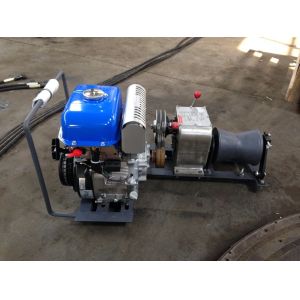JJM1Q 1 Ton Lifting Gas Powered Winch 15m / Min With Honda / YAMAHA Engine