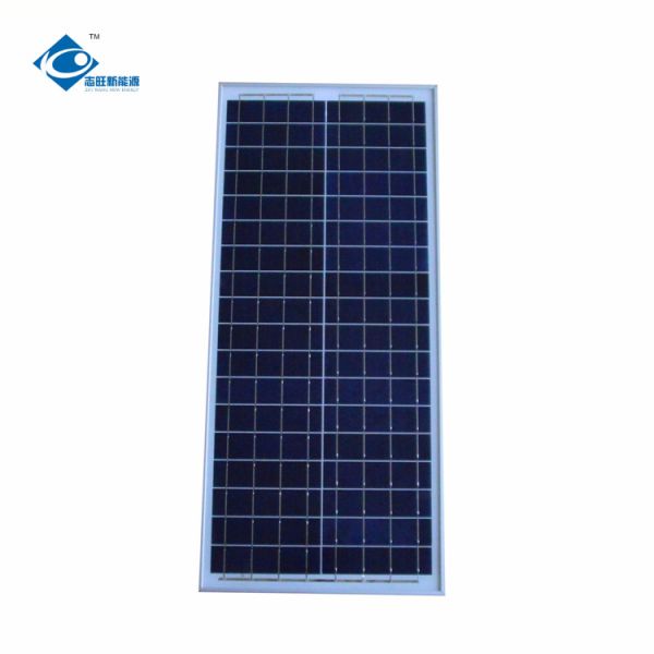 Quality Poly Silicon Solar Photovoltaic Panel 35W 18V Residential Solar Power Panel ZW-35W for small solar panel system for sale