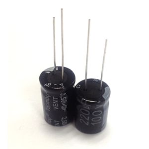 Buy cheap Radial Aluminum Electrolytic Capacitor 220uF 100V 13*21mm 2000hrs from wholesalers