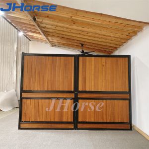Buy cheap Q235 Steel Bamboo Temporary Horse Stables With Gate Window 2.2m  Height from wholesalers