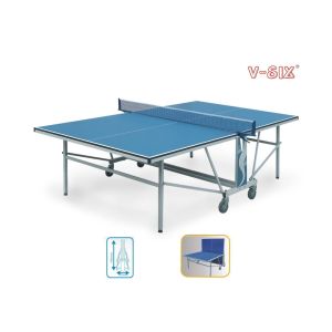 Easy Installation Foldable Table Tennis Table Double Folding For Physical