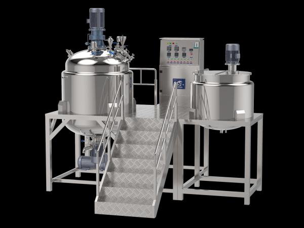 Buy cheap Custom Cosmetic Cream Shampoo Liquid Soap Making Machine 100L 500L Dishwashing Liquid Toothpaste Mayonnaise Production Line from wholesalers