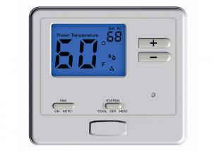 Buy cheap Air Conditioner 24 Volt Non Programmable Thermostat With Water Heating Cooling System product
