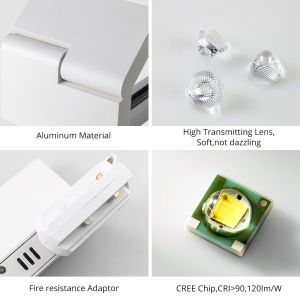 Buy cheap Adjustable Viewing Angle LED Track Light Rail Spotlights Energy Saving from wholesalers