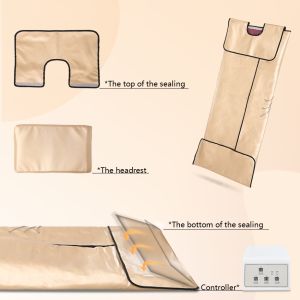 Buy cheap Home Far Infrared 3 Heating Zone Bian Stones Sauna Blanket With One Controller For Body Relax from wholesalers