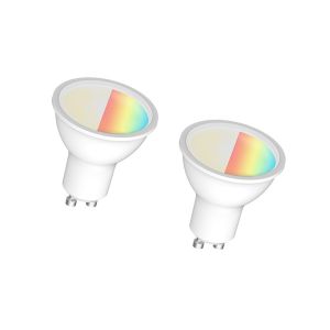 Buy cheap 96 Degree Beam Angle 470LM 5.5W Gu10 Colour Changing Bulbs product