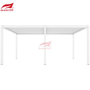 Buy cheap Gazebo Louver Aluminum Pergola Aluminum Outdoor Manual Pergola Windproof from wholesalers