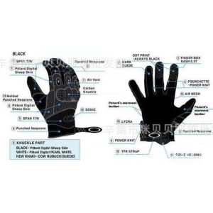 Buy cheap Full Finger Palm Size 20cm Tactical Cycling Gloves from wholesalers