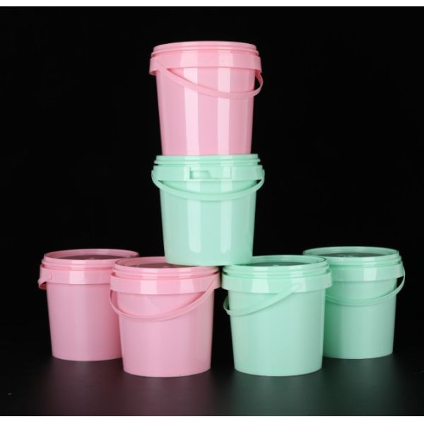 Quality Screen Printing Plastic Food Pail Customized 0.2L-20L Capacity for sale