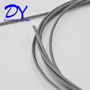 Buy cheap 316 Wire Nylon Coating2.0mm Balcony Invisible Grille CombinationSecurity from wholesalers