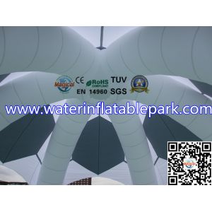 Football Shape 26ft Inflatable Spider Dome Tent / Inflatable Marquee